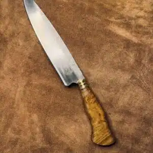 Faca Brute Forge de Churrasco – Radica Imbuia e Cabo Pistol